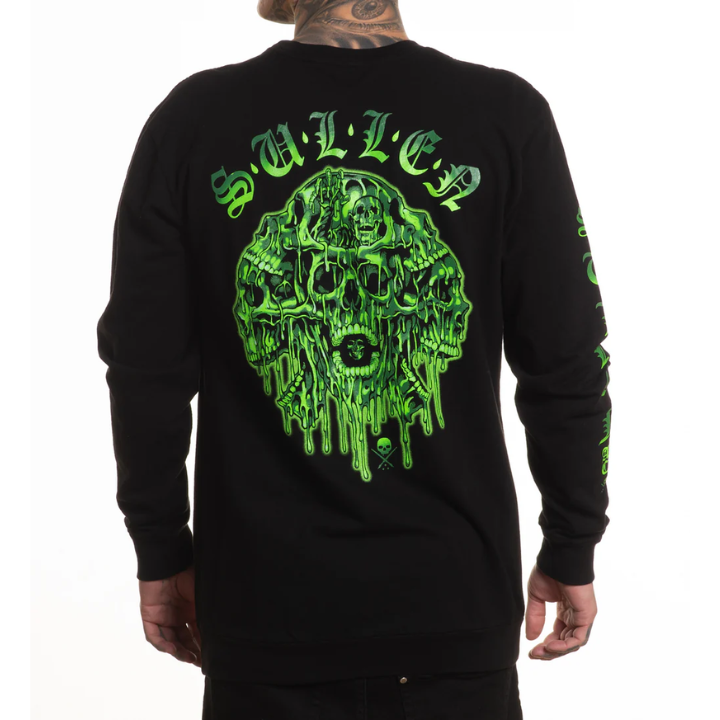 L/S MELTING SKULLS